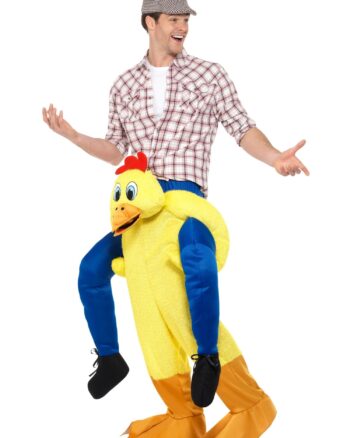 Piggyback Chicken Costume Yellow