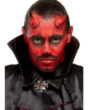 Smiffys Make-Up FX Devil Kit Aqua Red and Black