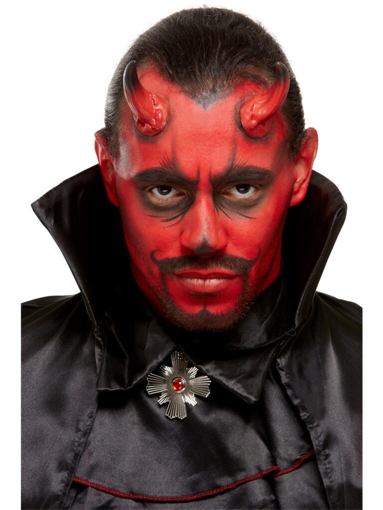 Smiffys Make-Up FX Devil Kit Aqua Red and Black