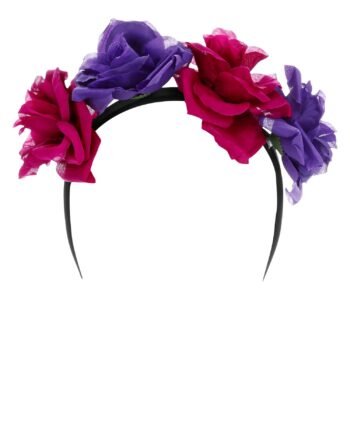Day of the Dead Rose Headband Multi-Coloured
