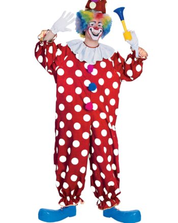 Dotted Clown Fancy Dress Costume