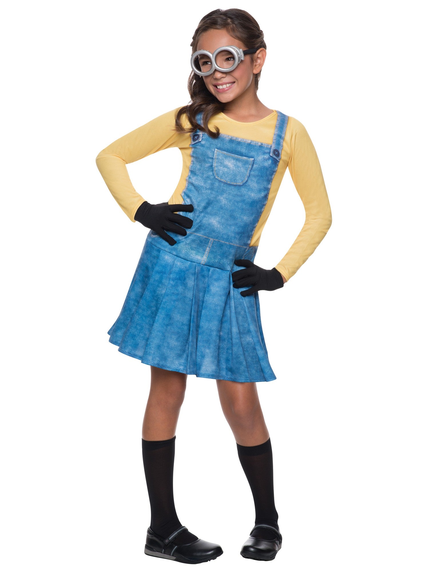 Female Minion Costume for Age 5 to 7 Years