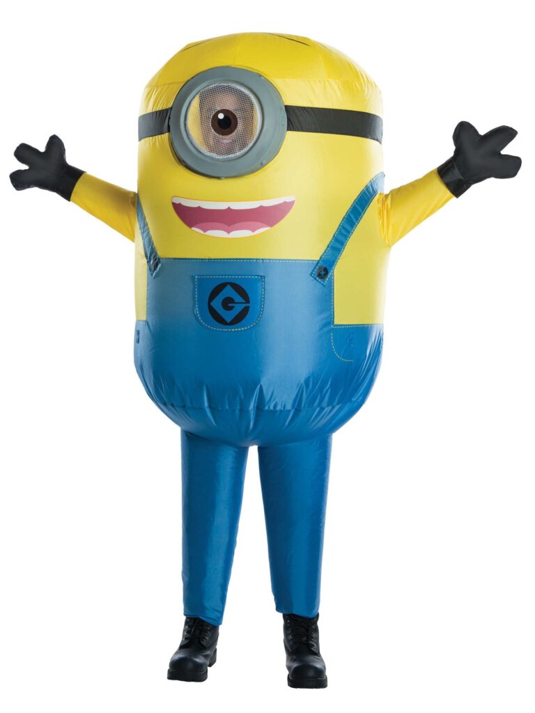Inflatable Stuart Minion Costume for Ages 4 to 10 Years