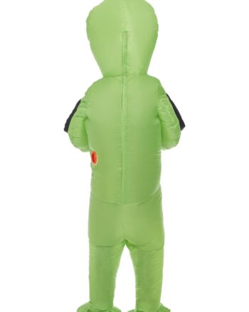 Inflatable Alien Abduction Costume Green