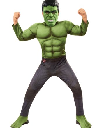 Hulk Deluxe Costume for Ages 3 to 5 Years