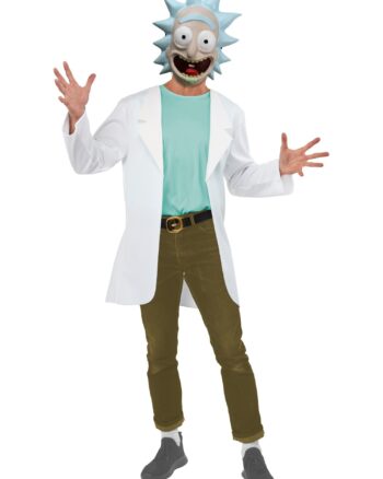 Rick Sanchez Adult Costume Size S