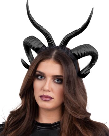Double Demon Horn Headband