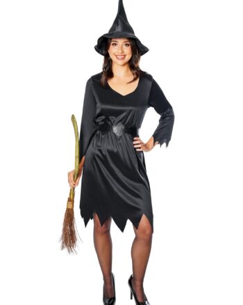 Black Witch S Fancy Dress Costume