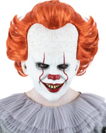 IT Chapter Two Pennywise Mask with Synthetic Hair