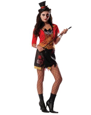 Mauled Ringmistress Halloween Costume Size S