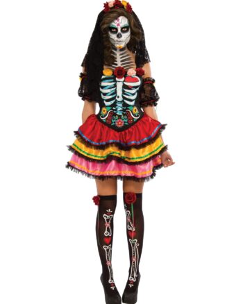 Day of The Dead Seniora Costume XL