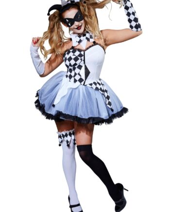 Jesterella XS Fancy Dress Costume