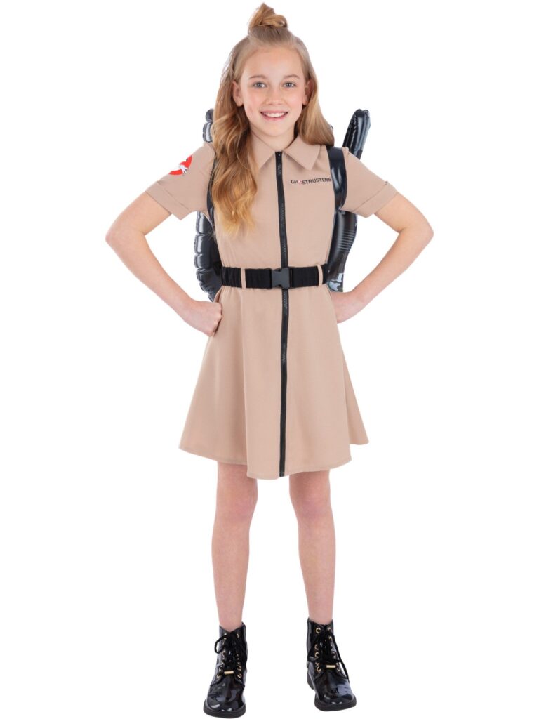 Ghostbusters Girls Costume Large Age 10 to 12