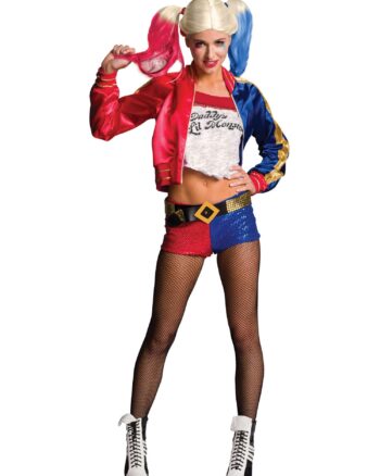 Harley Quinn Fancy Dress Costume Size S