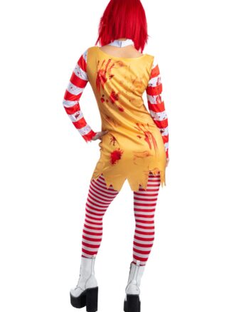 Kreepy Killer Clown Costume Small UK 8-10