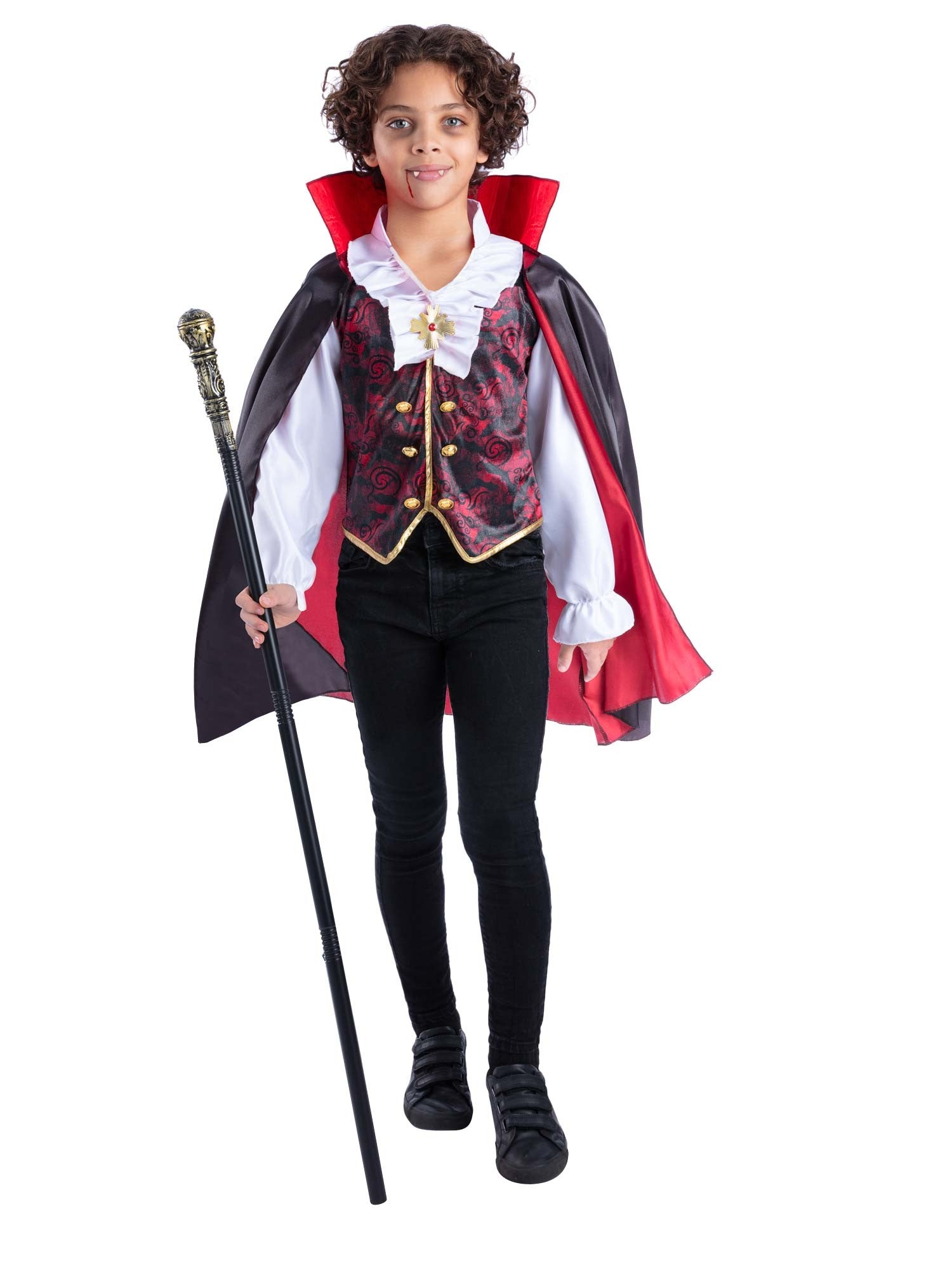 Vampire Costume Large Age 10-12