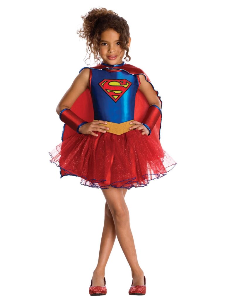 Supergirl Fancy Dress Costume 4-6 Years
