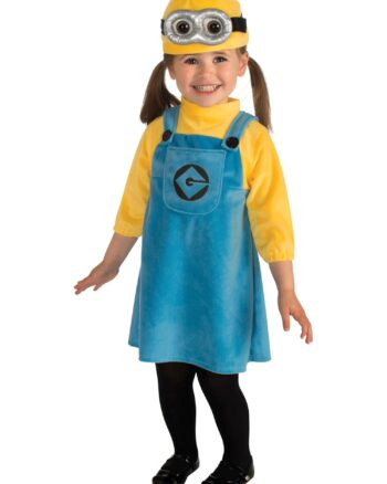 Female Minion Costume for Age 2-3 Years