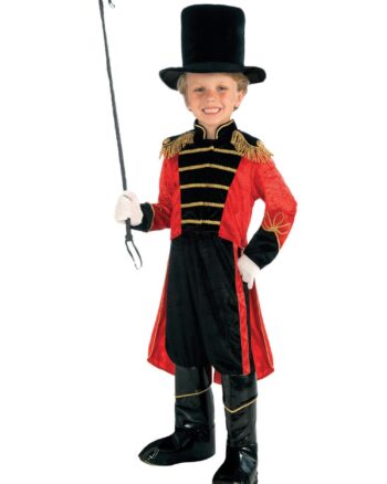 Ring Master M Childrens Fancy Dress Costume