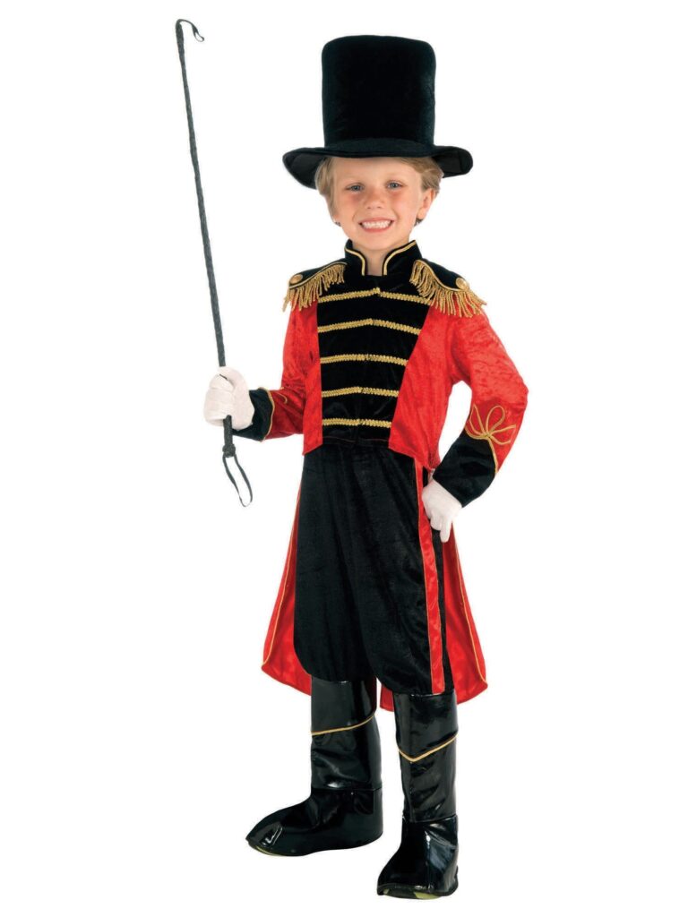 Ring Master S Childrens Fancy Dress Costume