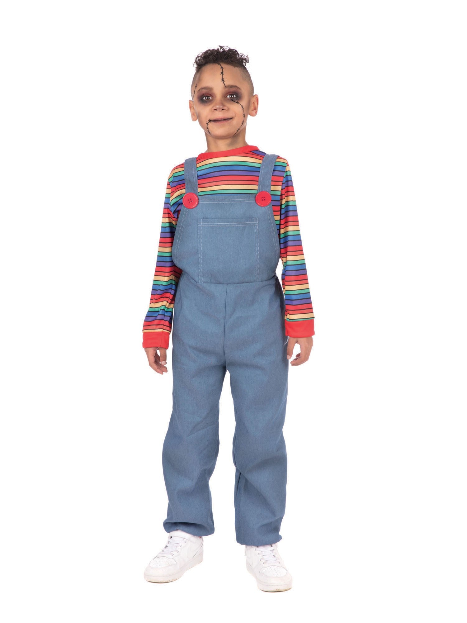 Unisex Denim Demon Halloween Costume 4-6 Years
