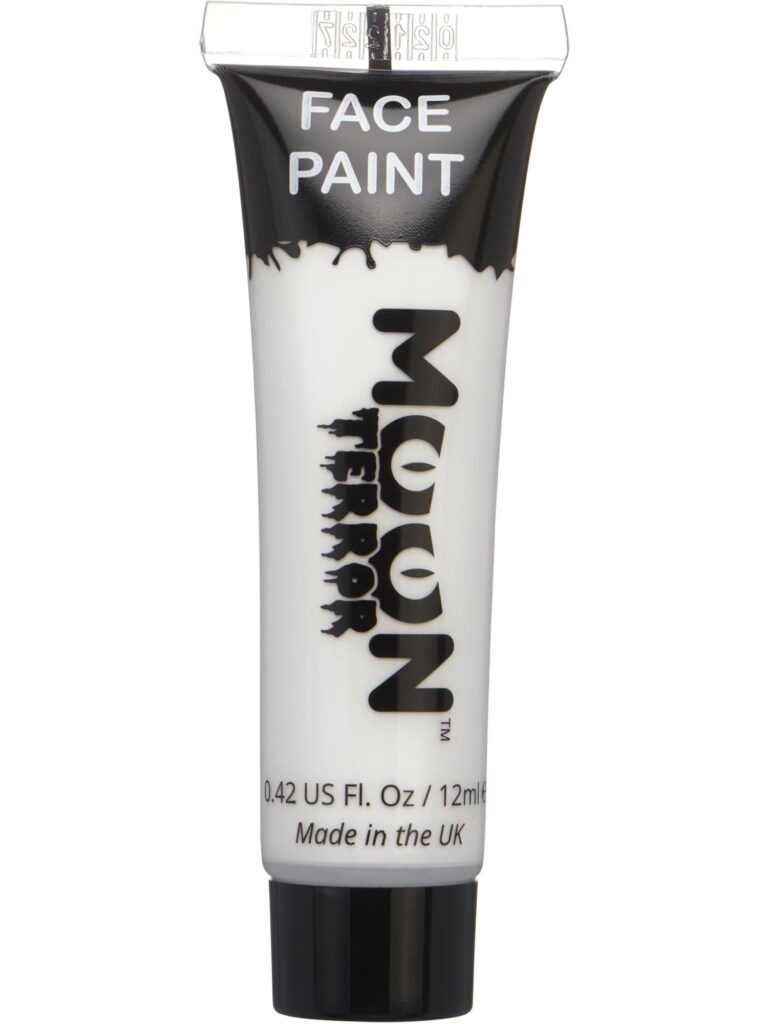 Moon Terror Halloween Face & Body Paint White 12ml