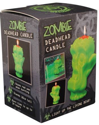 Zombie Deadhead Candle