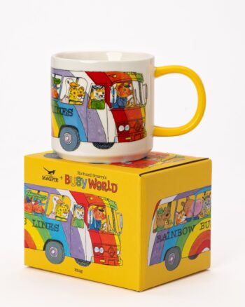 Richard Scarry Rainbow Bus Mug