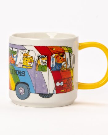 Richard Scarry Rainbow Bus Mug