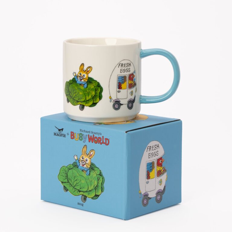 Magpie Richard Scarry Things That Go Ceramic Mug