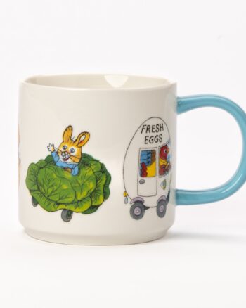 Magpie Richard Scarry Things That Go Ceramic Mug