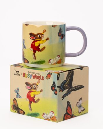 Richard Scarry I am a Bunny Butterfly Ceramic Mug
