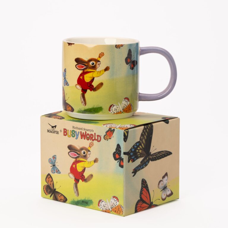 Richard Scarry I am a Bunny Butterfly Ceramic Mug