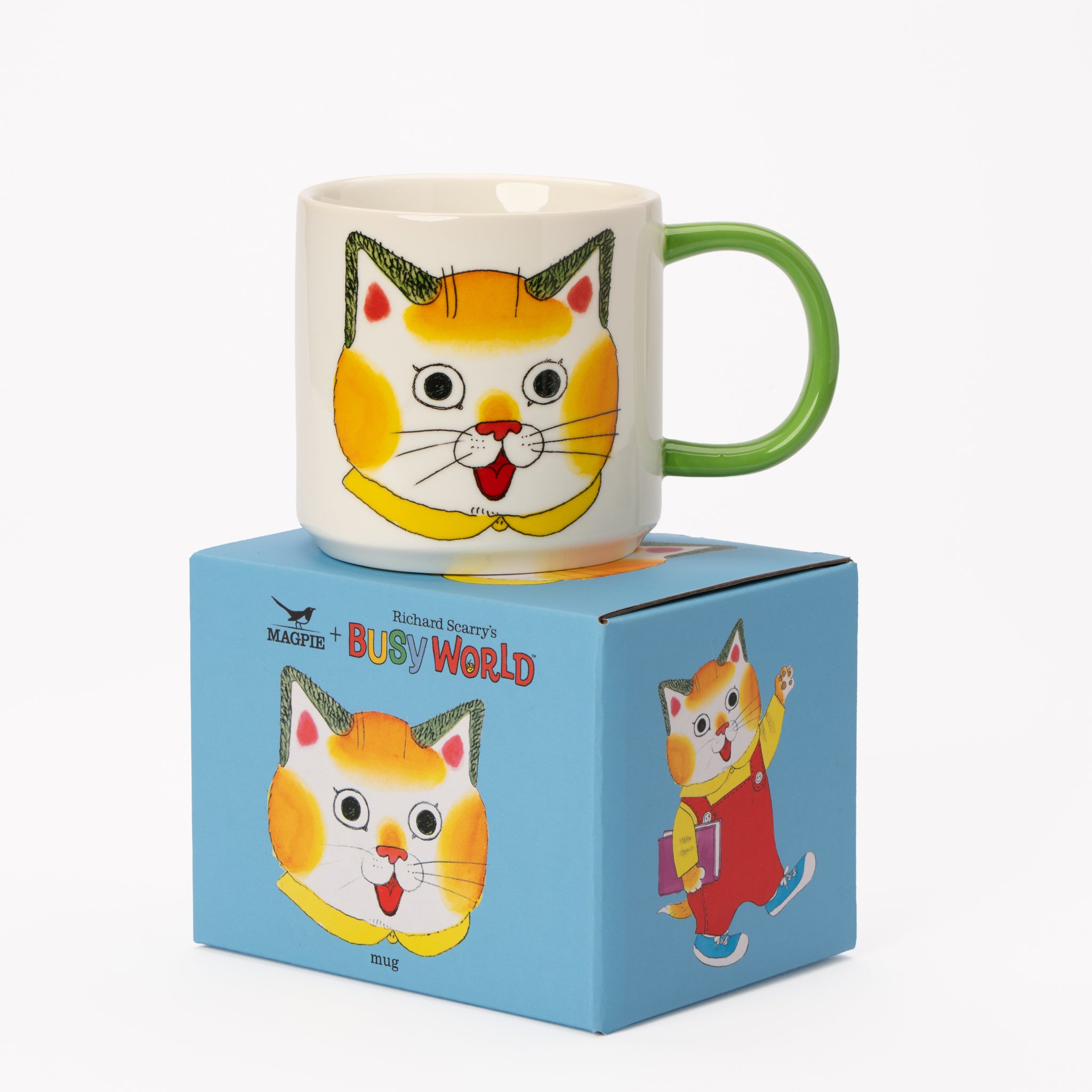Richard Scarry Huckle Mug with Illustrated Box