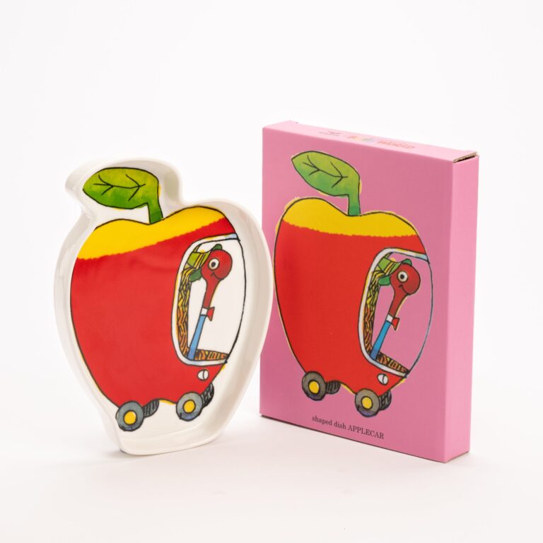 Richard Scarry Applecar Shaped Porcelain Dish