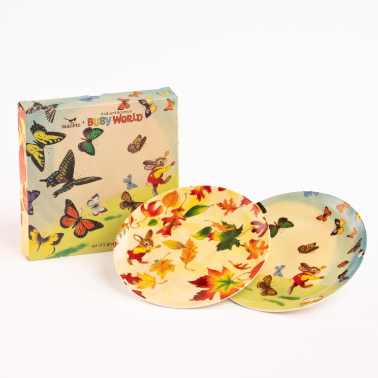 Magpie x Richard Scarry I Am A Bunny Set of 2 Plates