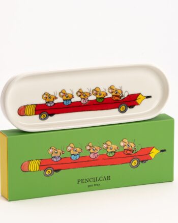 Richard Scarry Pencilcar Porcelain Pen Tray