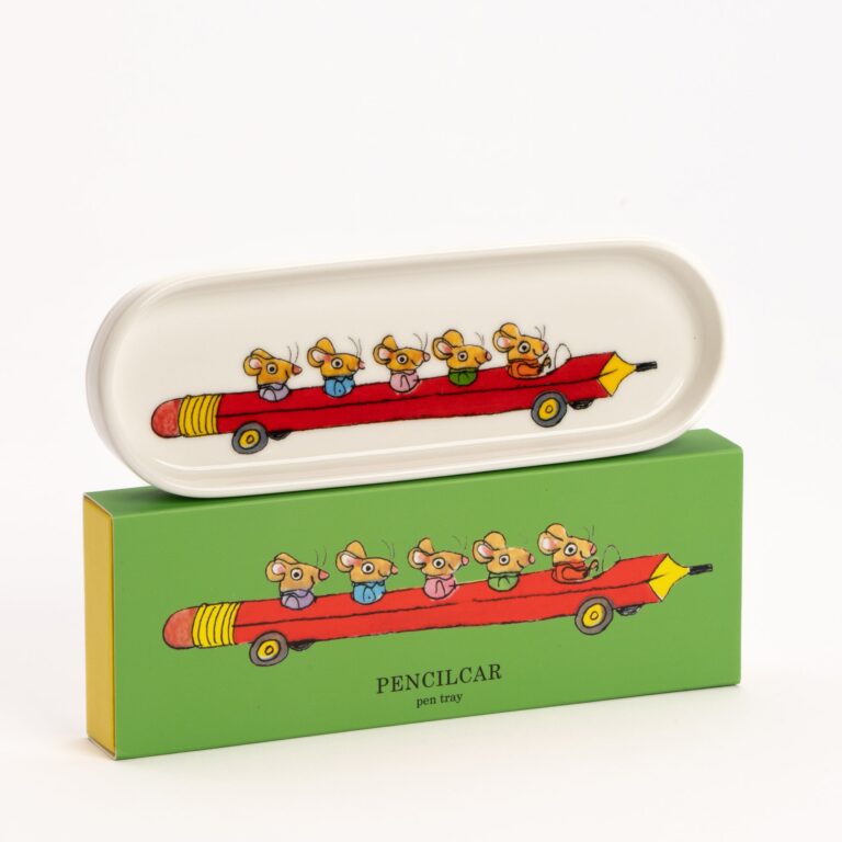 Richard Scarry Pencilcar Porcelain Pen Tray