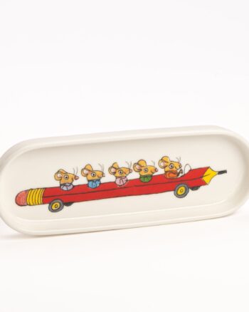Richard Scarry Pencilcar Porcelain Pen Tray