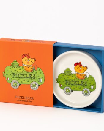 Richard Scarry PickleCar Round Trinket Dish