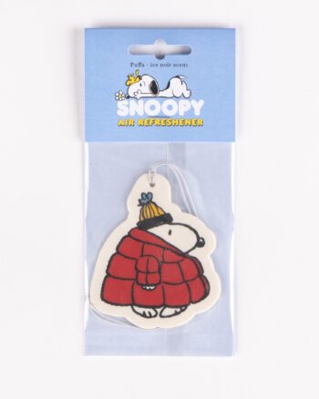 Peanuts Snoopy Puffa Ice Noir Scent Air Freshener