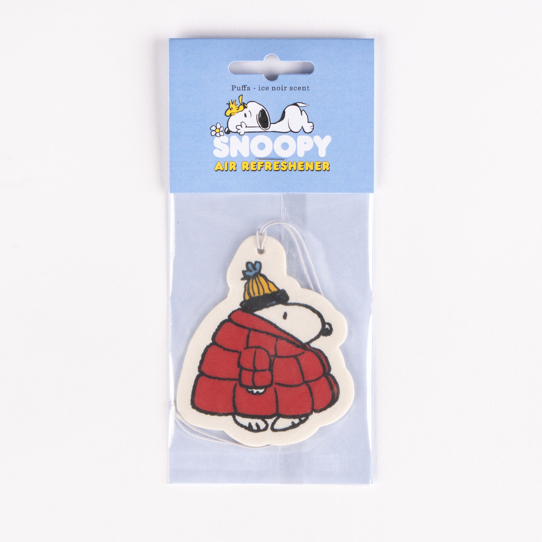 Peanuts Snoopy Puffa Ice Noir Scent Air Freshener