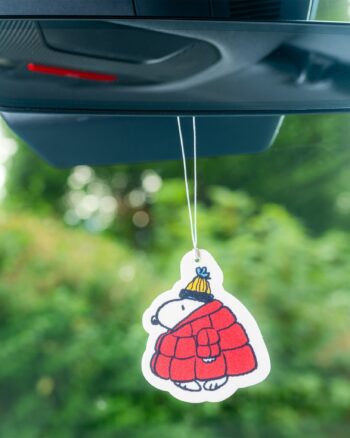 Peanuts Snoopy Puffa Ice Noir Scent Air Freshener