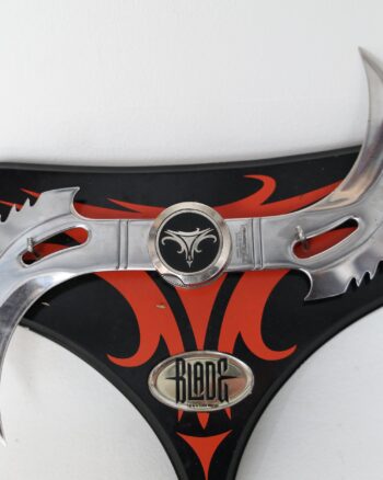 Marvel Blade Glaive Replica on Display Plaque by Factory X