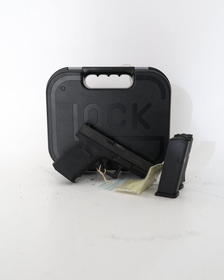 Deactivated Glock 17 Pistol with Hard Case and Accessories