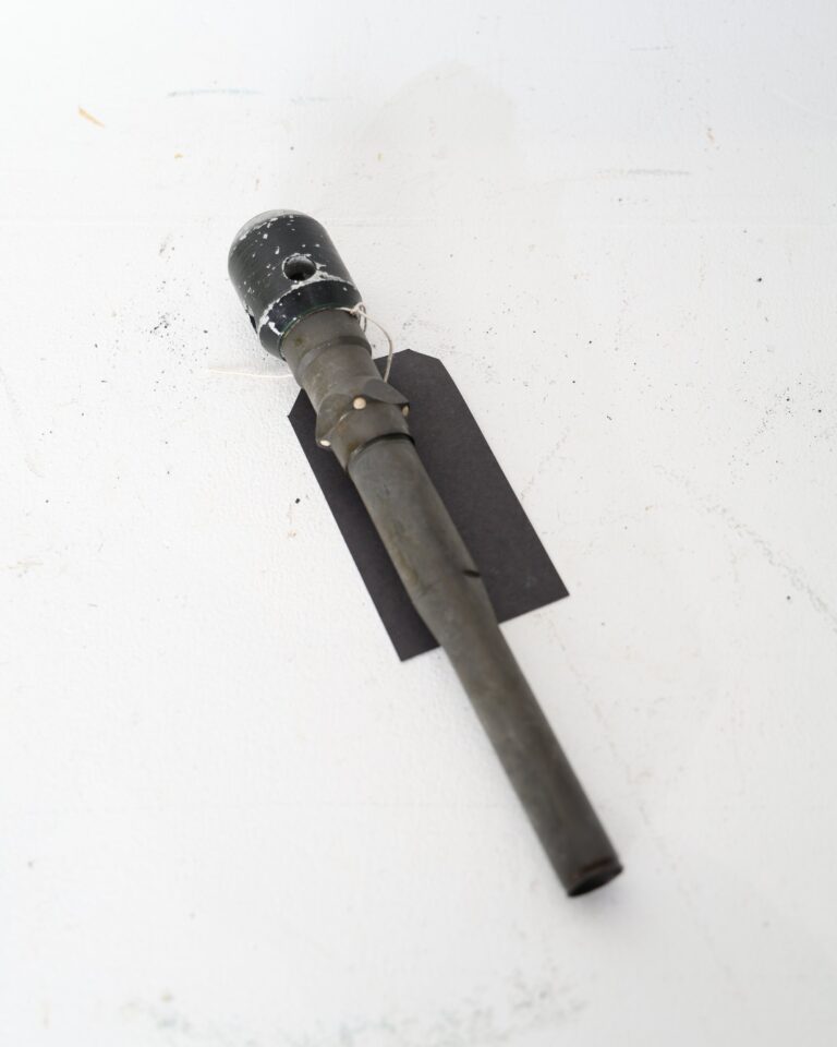 Inert Military Mortar Tail Section Collectible