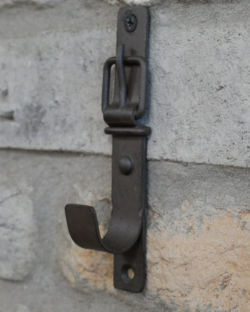 Rustic Cast Iron Buckle Coat Hook