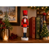 Brand New Christmas Nutcracker Figure on Circular Base