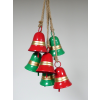 Christmas Bells On Rope hanging festive decoration