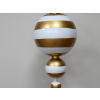 Large Gold Stripe Christmas Hanging Decoration